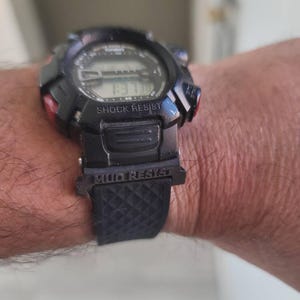 G-Shock MUDMAN G9000用 タフレジンアダプター - ストラップ・バンド用