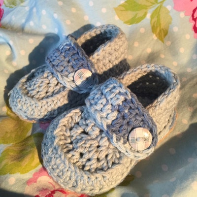 CROCHET Pattern Baby Shoes, Baby Loafers Pattern, Easy Crochet Pattern ...