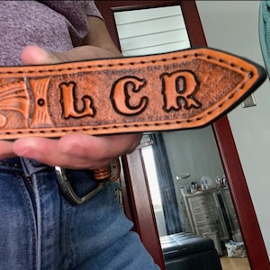 personalized western belts