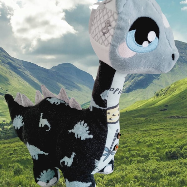 Herbivore Dinosaurs Plush Sewing Pattern .pdf Tutorial Brontosaurus ...