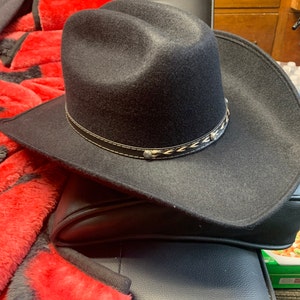 Chapeau de cowboy western noir pour homme, style ancien Beristain, orma  California. -  Canada