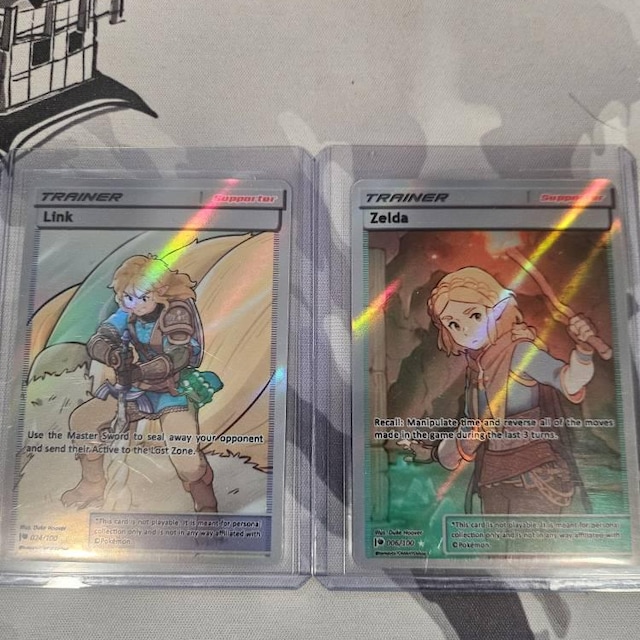 Zelda Full Art Trainer - Custom Pokemon Card, Princess Zelda, the Legend of  Zelda Tears of the Kingdom - Etsy