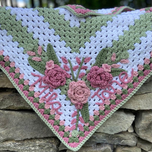 Crochet Pattern - INSTANT PDF DOWNLOAD - Crochet Flowers - Floral ...