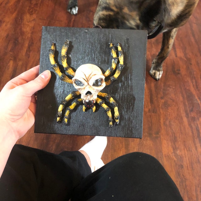 スカルチュラスパイダー - Etsy 日本
