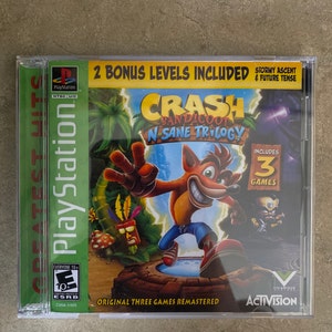 Crash Bandicoot N Sane Trilogy PS5 Standard Disc Skin Sticker Decal Cover  for PlayStation 5 Console & Controller PS5 Disk Skins