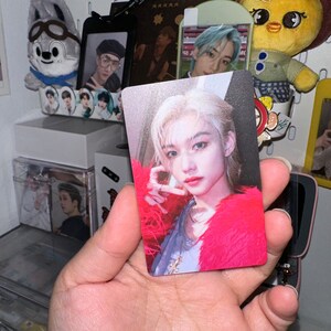 Stray Kids [official] Felix Photocard Maxident Yellow Wood