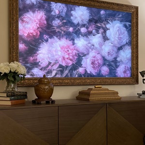 Halloween Frame TV Art Frame TV Art File Ghost Art - Etsy