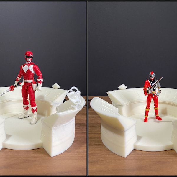 3d Command Center Power Rangers - Etsy