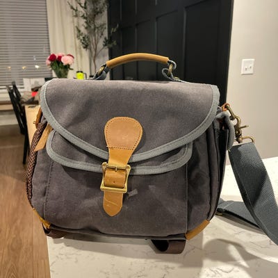 Small Leather Camera Bag