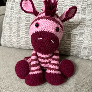 Zebra Crochet Pattern, Crochet Zebra, Crochet Pattern, Zebra Pattern - Etsy