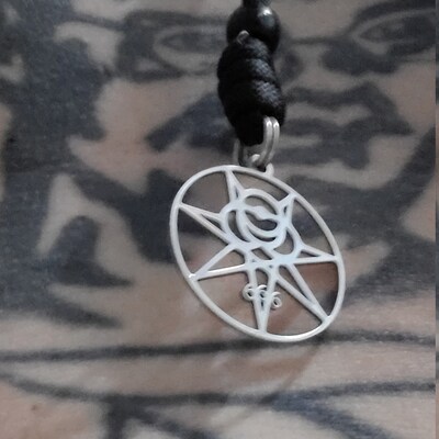 OTO Ordo Templi Orientis Mark of the Beast Stainless Steel Pendant ...