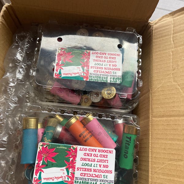 Shotgun Shell Mini Party Light Set - Etsy