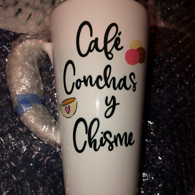 Custom Concha Christmas Coffee Mug Personalized Large Cup Mexican