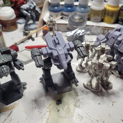 Hellspawn 7D Alternate Battletech Mechwarrior Miniature - Etsy