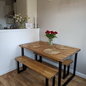 Jefferson table and bench set hotsell