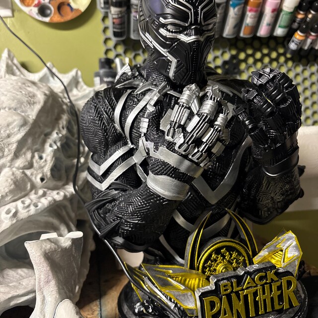 Black Panther 3d Printer STL Files - Etsy