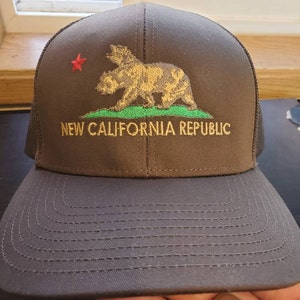 NCR Hat New California Republic Brown Tan Trucker Snapback - Etsy
