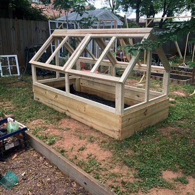 Mini Greenhouse Plans PDF Version - Etsy