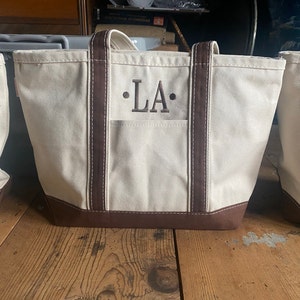 3 Sizes to Choose Canvas Tote Personalized Boat Tote - Etsy