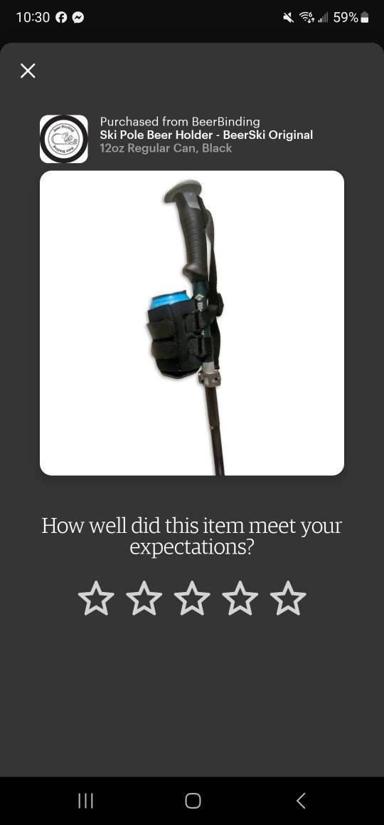 Ski Pole Beer Holder - BeerSki Original