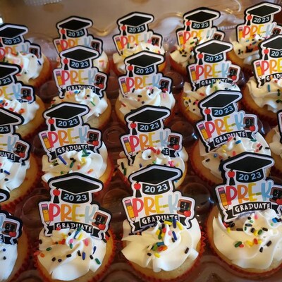 Pre Kindergarten Graduation Cake Topper Kindergarten - Etsy