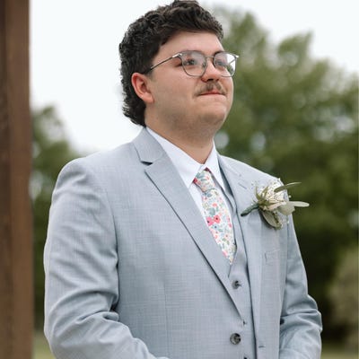 burnt orange mens tie