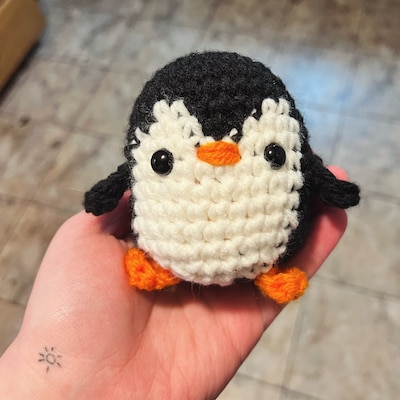 Amigurumi Crochet Pattern Penguin / Crocheted Penguin / Amigurumi ...