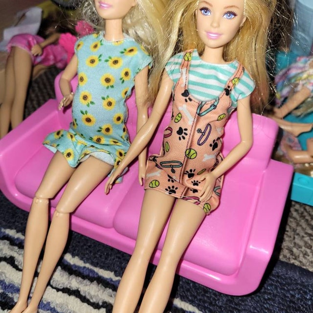 Barbie muñeca de embarazo familia de barriga grande 6 personas muñeca de  barriga grande mujeres embarazadas bebé juego de rol juguetes para niñas  JAMW Sencillez