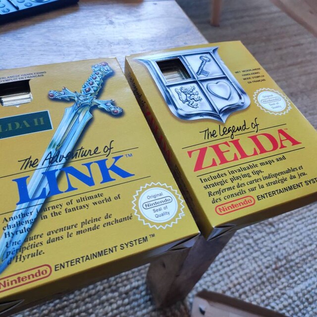 The Legend of Zelda NES – Replacement Box - Etsy