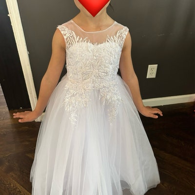 Bateau Neckline Floor-length Junior Bridesmaid Dresses Dusty Rose