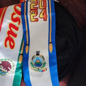 Personalized Graduation Stole, Custom Graduate Stoles 72in, Graduation