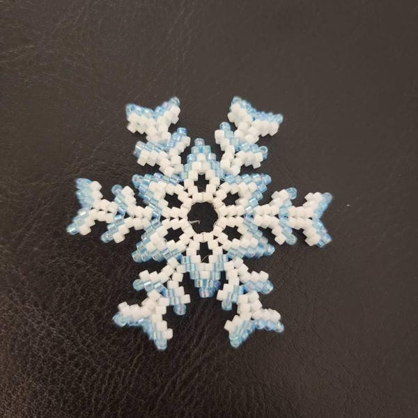 PDF Tutorial - Beaded Snowflake - Etsy