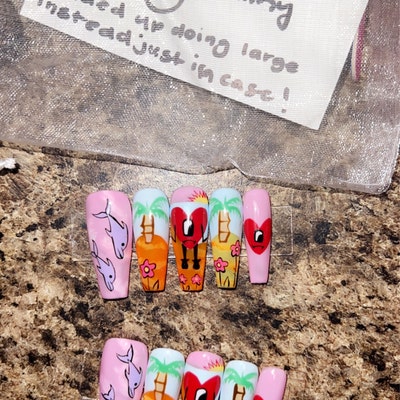CMIYGL Press-ons Tyler the Creator Inspired Nails - Etsy