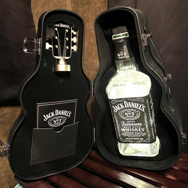 Upcycled Jack Daniel's Bottle Light: Whiskey Decor With Fairy