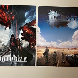 Final Fantasy XV (15) Poster | Official Key Art | Unframed Version