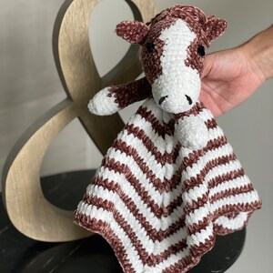 Horse Lovey CROCHET PATTERN Instant Download Blankey Blankie Security Blanket Etsy Canada