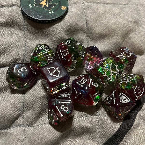 Ranger Danger Exclusive 11 Dice Set | DND DICE Designed for Archers ...