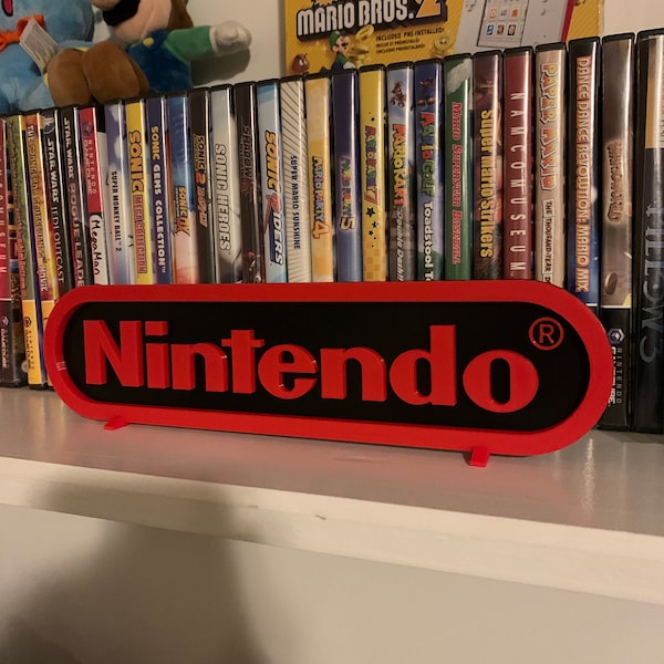 Nintendo Logo Sign - Etsy