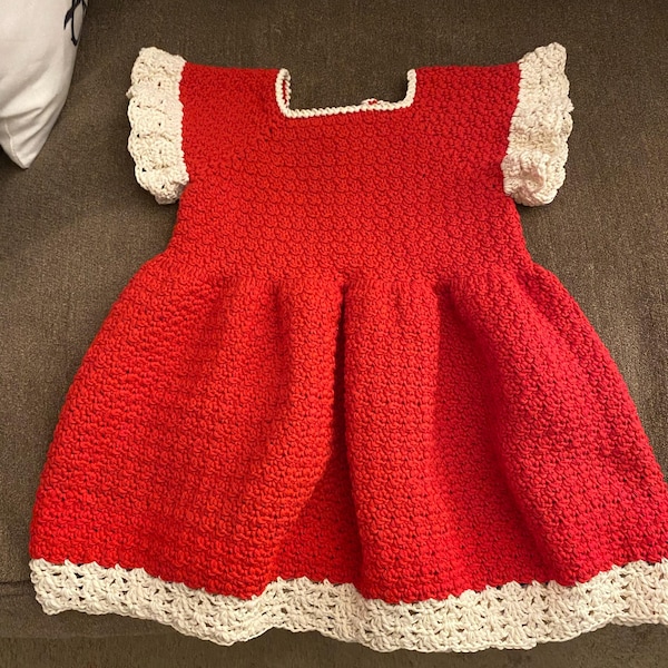 Tessa Vibrant Multicolor Crochet Knit Dress