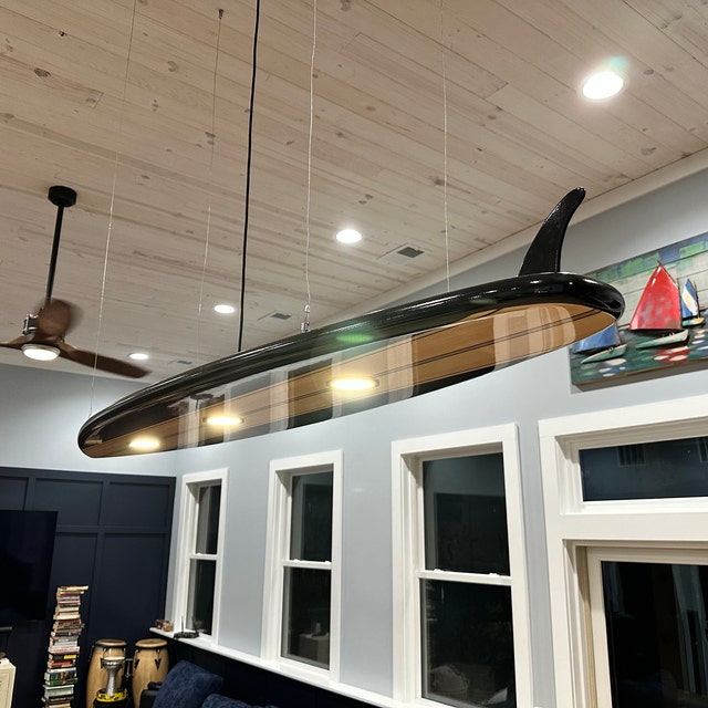 Surfboard Pool Table Light – LED Billiard Light for Game Room - Etsy