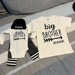 BIG BROTHER, Little Brother Outfit, Baby Boy Coming Home Outfit, Big ...