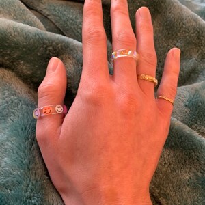 Funky Resin Fruit Rings Custom Resin Rings | Etsy