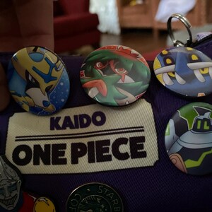 Rock Type Pokemon Pinback Buttons 32mm Arcanine, Arceus, Lycanroc ...