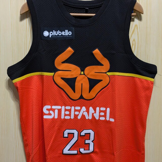 1985 Stefanel Trieste Jordan #23 Exhibition Game Basketball Jersey