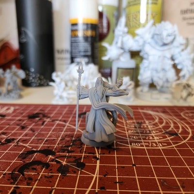 Orc Barbarian Warrior Knight Dnd Miniature, Heroquest RPG, Tabletop ...