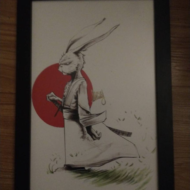 兎用心棒 - サイン入り 11x17 兎用心棒 - サイン入り 11x17