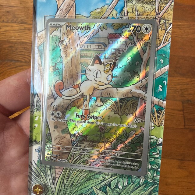 Pokemon Meowth 192/SV-P Generations Promo Starter Deck Extended