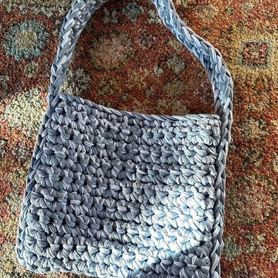 Crochet Trendy Crossbody Bag Easy Crochet Bag Pattern Beginner Friendly ...