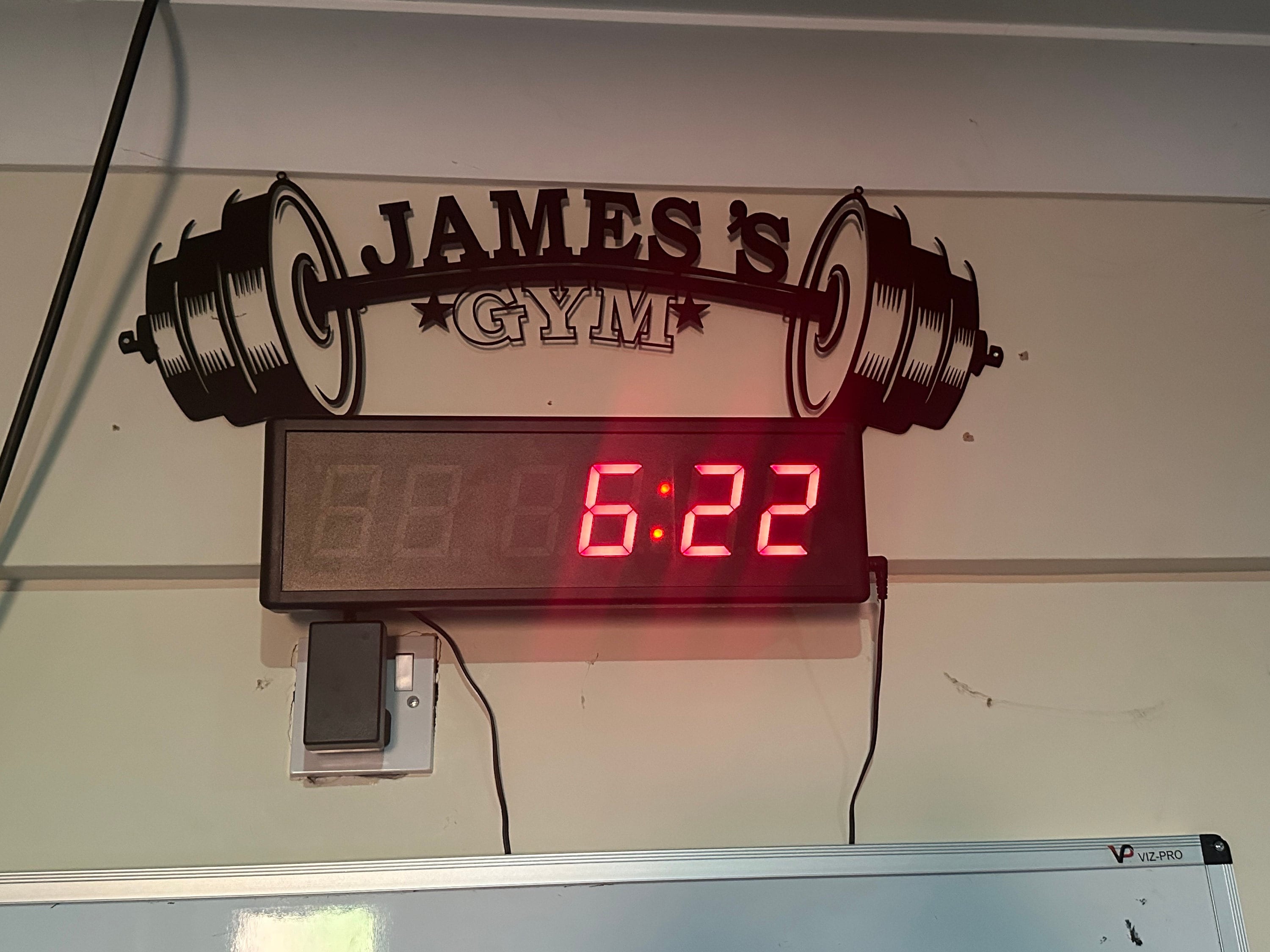 Personalized Gym Metal Sign Custom Name Plaque Home Gym Sign Fitness Training Wall Art Bodybuilding Dad&#39;s Gym Workout Room Weight Lifting