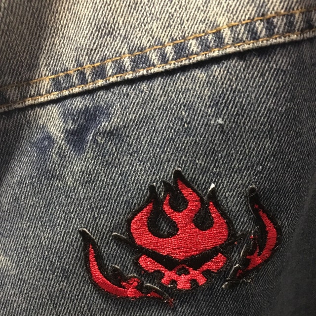 天元突破グレンラガン 紅蓮団ロゴ刺繍ワッペン - Etsy 日本 天元突破グレンラガン 紅蓮団ロゴ刺繍ワッペン - Etsy 日本